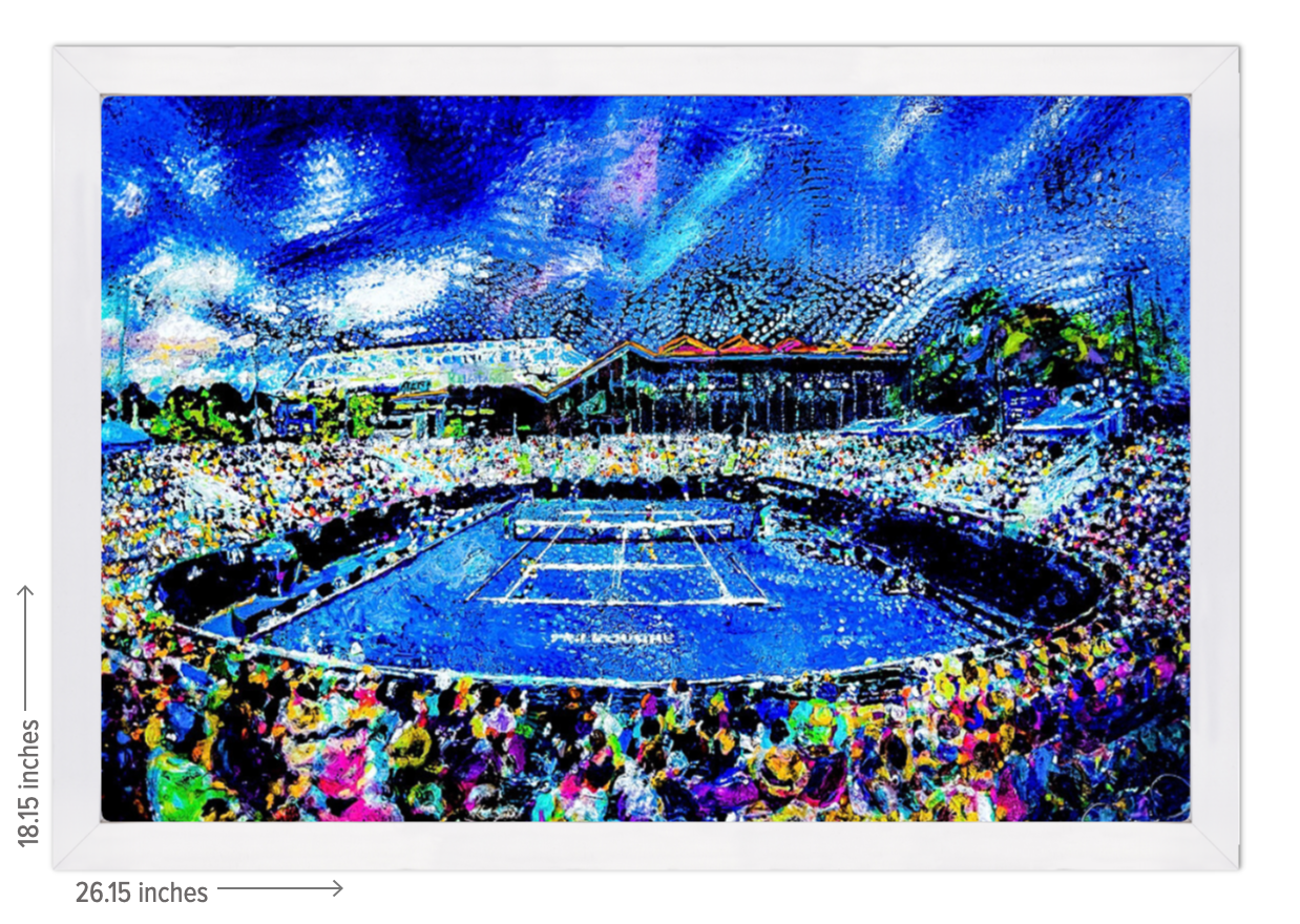 Australian Open Landscape - Framed Acrylic Reproduction