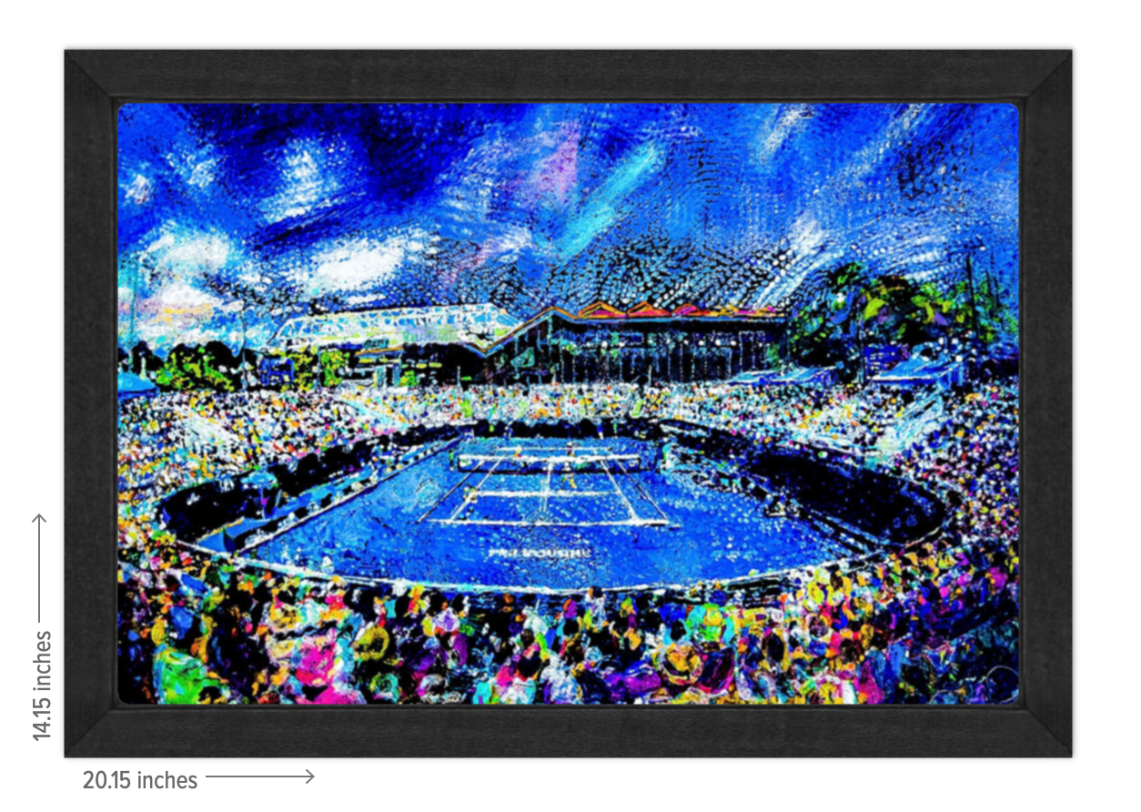 Australian Open Landscape - Framed Acrylic Reproduction